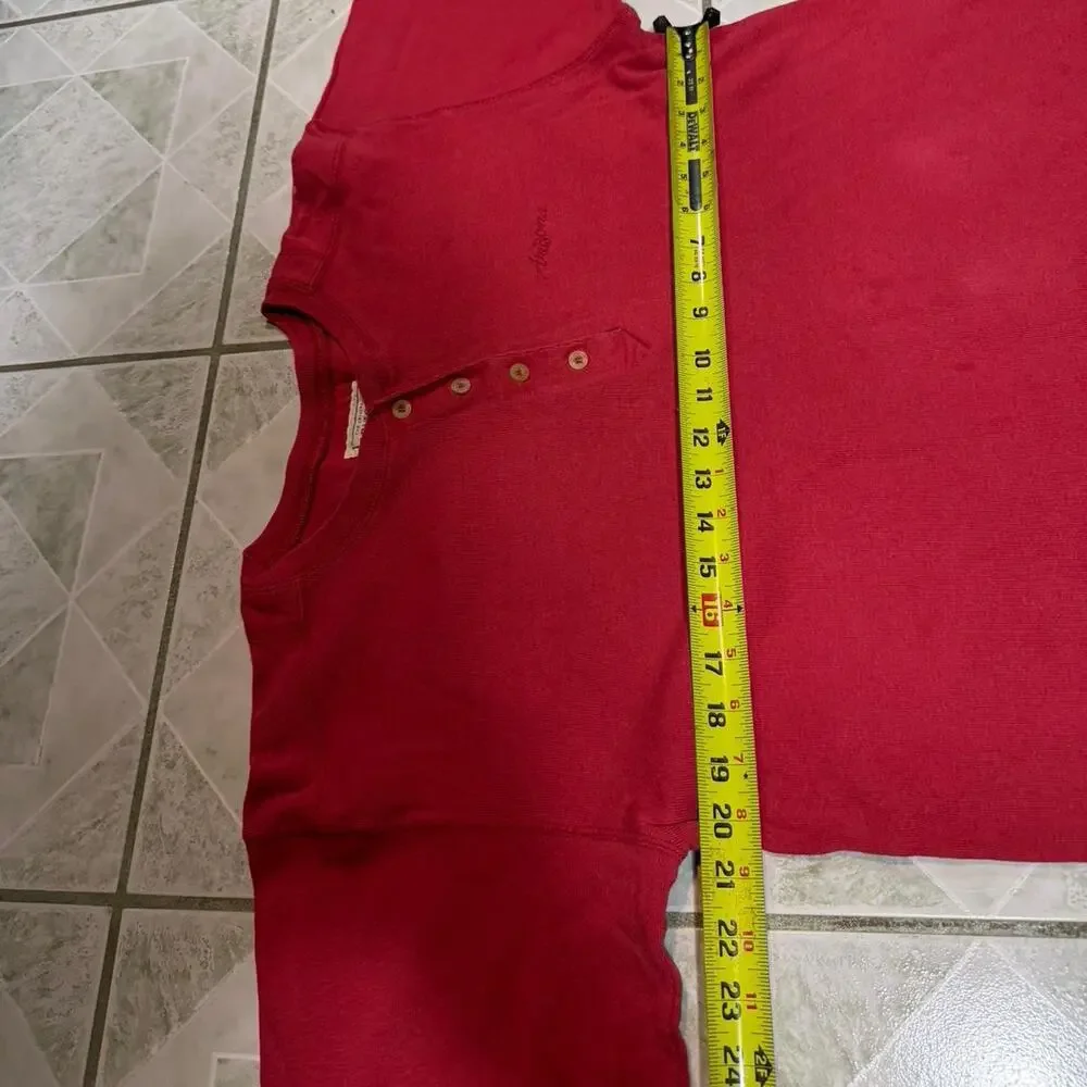 Arizona red‎ long sleeve button